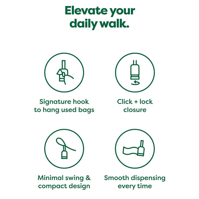 Earth Rated Leash Dispenser 2.0 With 15 Bags image number null