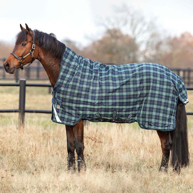 Horseware Rhino Wug with Vari-Layer (450g Fill) - Hunter Check/Green/Navy image number null