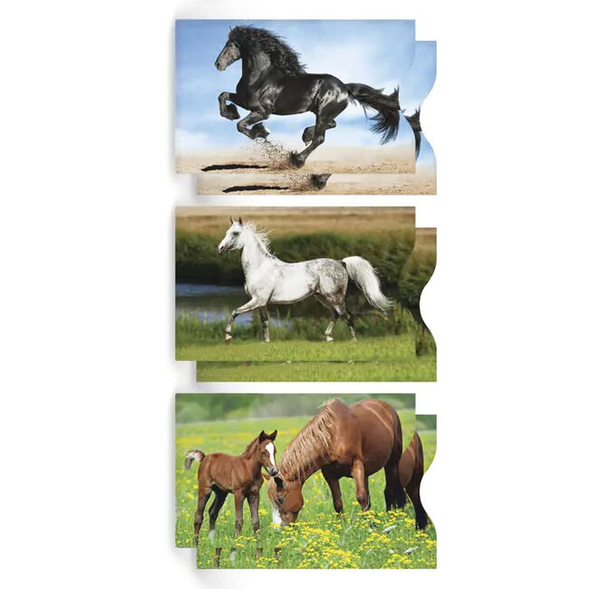 Monarque Credit Card Sleeves - Set of 6 - Horses image number null