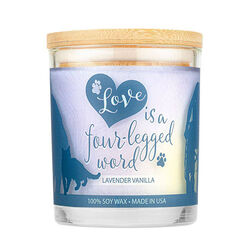 Pet House Candle Jar - Lavender Vanilla