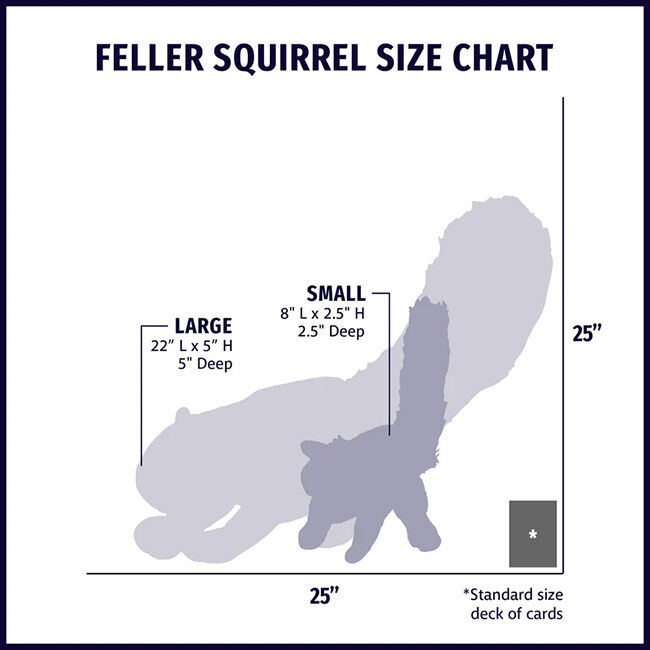 HuggleHounds Feller Squirrel Plush Dog Toy image number null