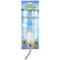 Ware Pet Products Critter Carafe Glass Water Bottle
