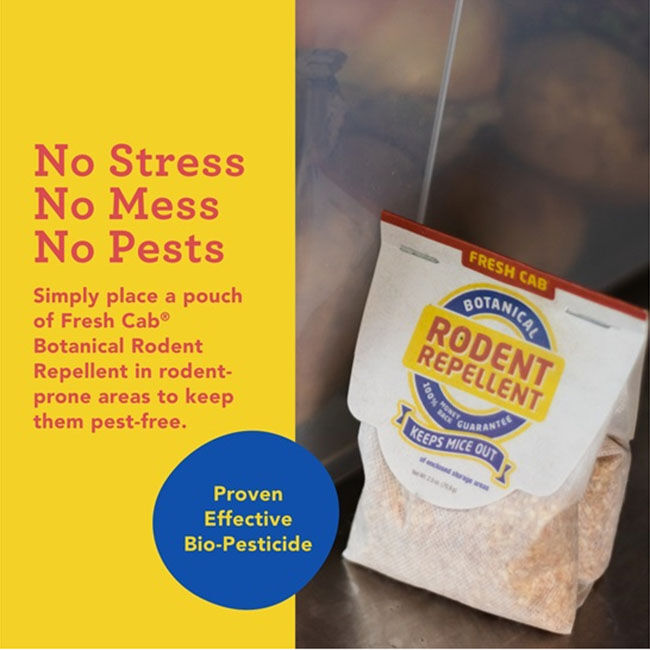 Earthkind Fresh Cab Botanical Rodent Repellent - 4-Pack image number null