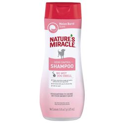 Nature’s Miracle Odor Control Dog Shampoo Melon Burst Scent 16 oz