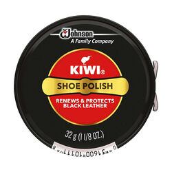 KIWI Shoe Polish - Black - 1-1/8 oz