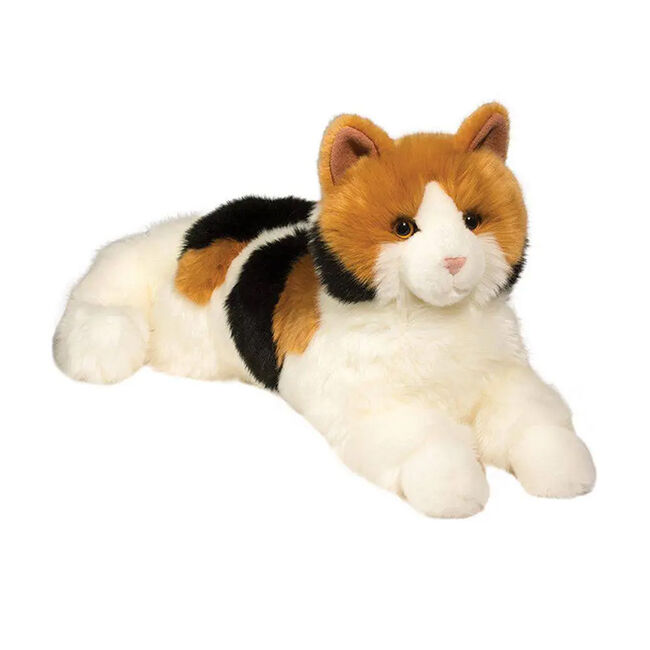 Douglas Puzzle Calico Cat Cuddle Toy image number null