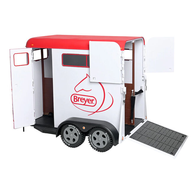 Breyer Traditional Series Two-Horse Trailer image number null