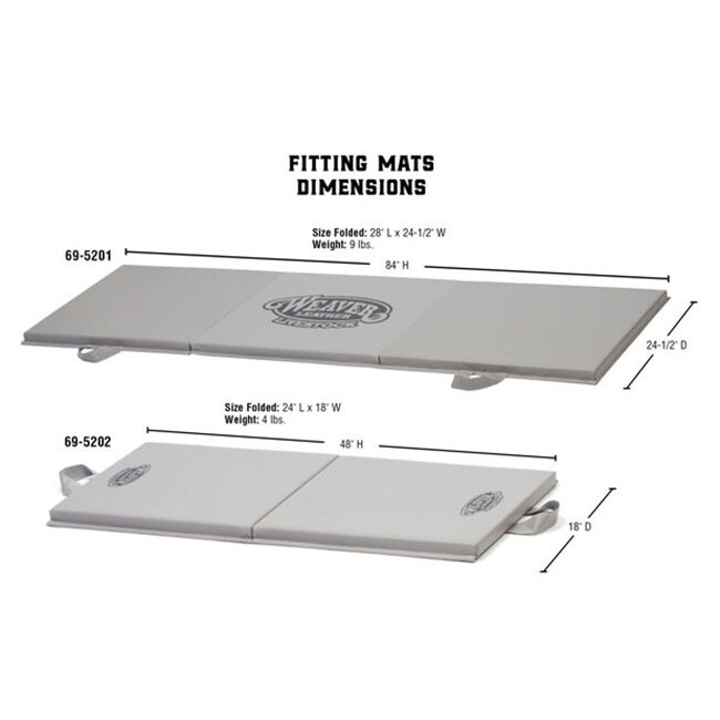 Weaver Livestock Folding Fitting Mat image number null