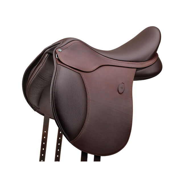 Arena Wide All Purpose Saddle by Bates, Brown image number null