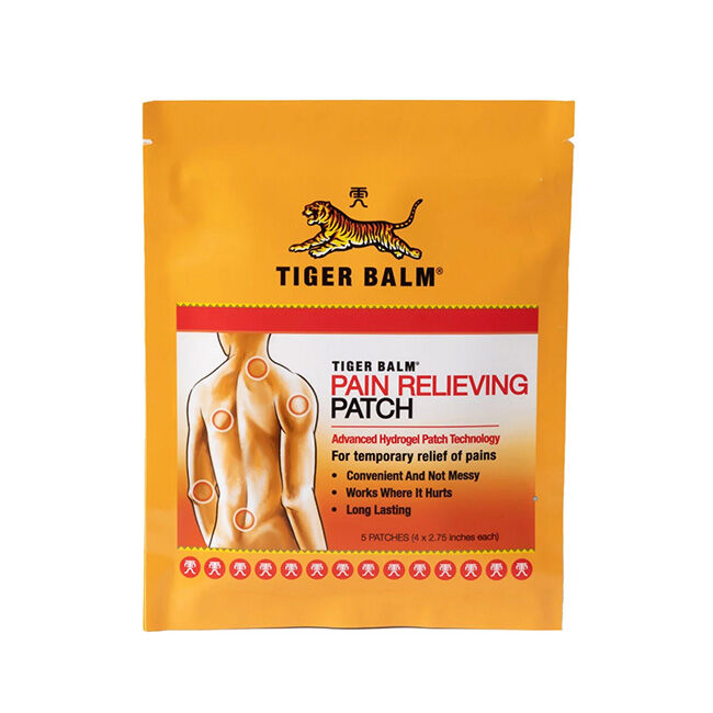 Tiger Balm Pain Relieving Patches - 5-Pack image number null