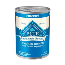 Blue Buffalo Homestyle Chicken Dinner Canned Dog Food 12.5 oz