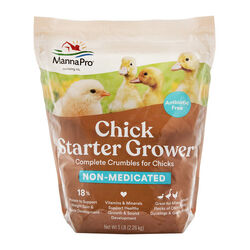 Manna Pro Chick Starter Grower - Non-Medicated Crumbles