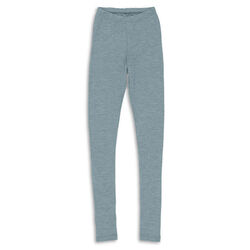 Engel Women's Wool/Silk Blend Leggings - Mountain Blue