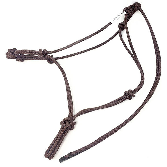 Knotty Girlz Stiff 4-Knot Halter - 1/4" Polyester Halter Cord image number null