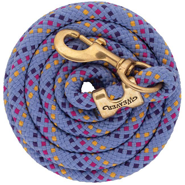 Weaver Equine Poly Lead Rope with Solid Brass 225 Snap image number null