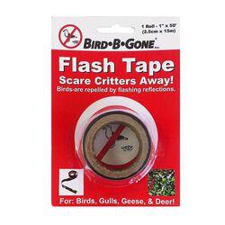 Bird-B-Gone Flash Tape - Repellent for Birds, Gulls, Geese & Deer