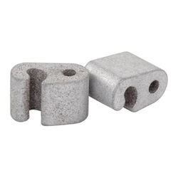 Kencove Farm Fence Supplies Crimp Sleeve - Open Tap 12.5 Gauge - 100-Pack