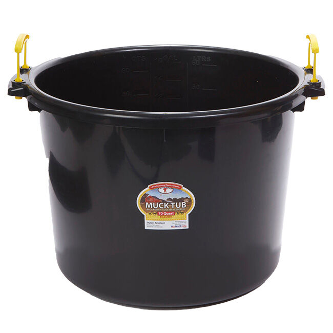 Little Giant DuraFlex Muck Bucket - 70-Quart Capacity image number null