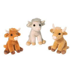 Douglas Mini Highland Cow - Assorted Colors