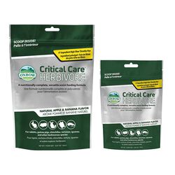 Oxbow Animal Health Critical Care Herbivore - Natural Apple & Banana Flavor