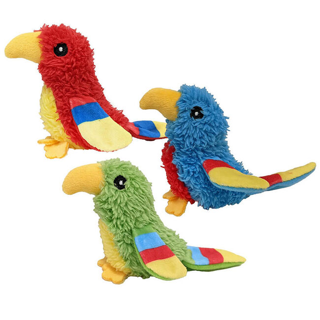 Spot Love the Earth Parrot with Catnip - Assorted image number null