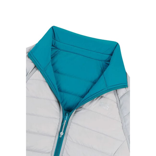 Mac in a Sac Women's Packable Down Jacket - Petrol/Soft Gray image number null