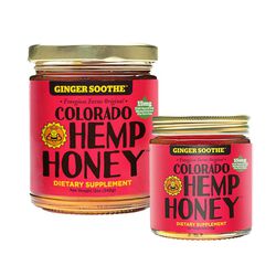 Colorado Hemp Honey for People & Pets -  Ginger Soothe