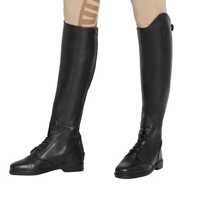 TuffRider Kids' Starter Back Zip Field Boots - Black image number null