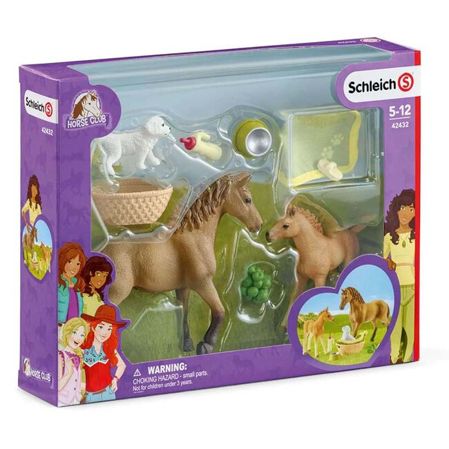 Schleich Horse Club Sarah's Baby Care image number null
