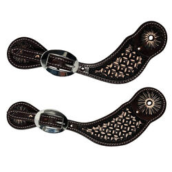 Professional's Choice Chocolate Confection Spur Straps