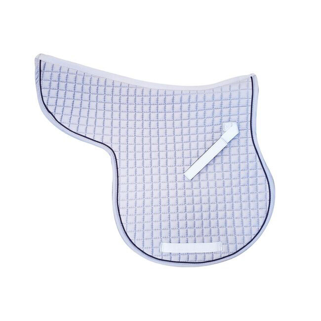 PRI Quilted All Purpose Contour Pad - Smoke w/ Navy Trim image number null