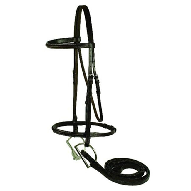 Braided Snaffle Bridle image number null