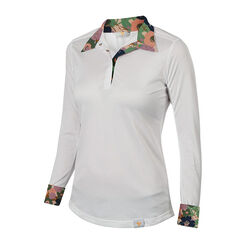 Shires Aubrion Women's Equestrian Style Show Shirt - Full Bloom