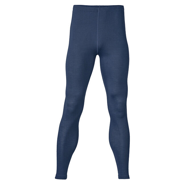 Engel Men's Wool/Silk Blend Leggings - Navy image number null