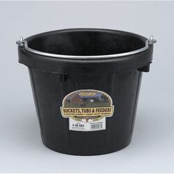 DuraFlex Pail Rubber Bucket 8 Quart