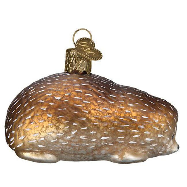 Old World Christmas Vintage Hedgehog Ornament image number null