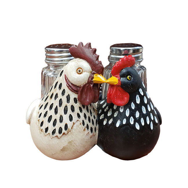 JT International Chickens Salt & Pepper Shaker Set image number null
