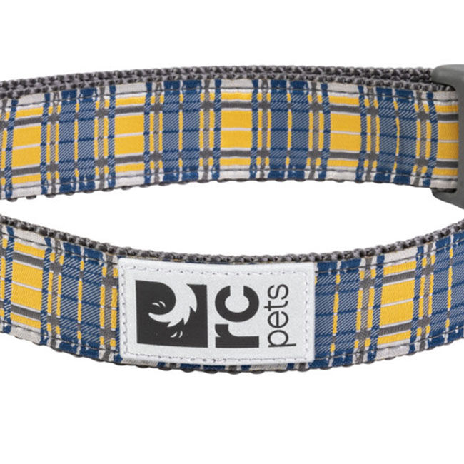 RC Pets Clip Dog Collar - Marigold Plaid image number null