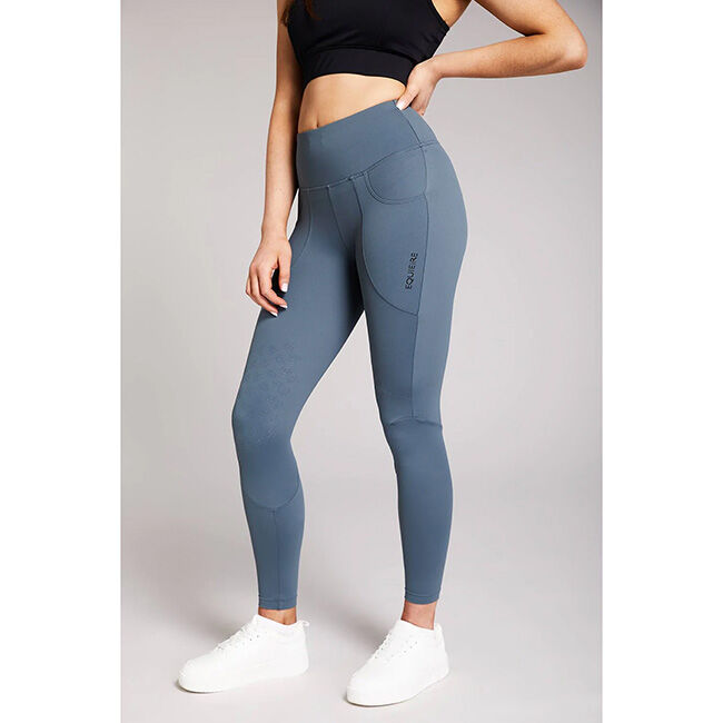 Equieire Women's AISLING Riding Leggings - Cliff Grey - Closeout image number null
