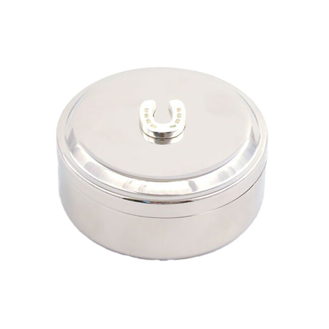 GT Reid Round Horseshoe Box with Lid  image number null
