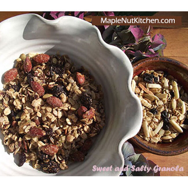 Maple Nut Kitchen Granola Sweet & Salty The Cheshire Horse