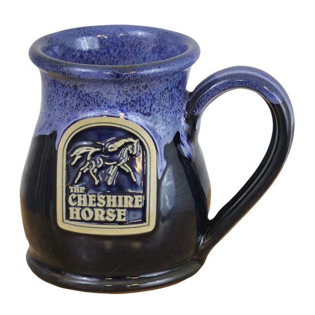 The Cheshire Horse Mug Midnight Blue image number null