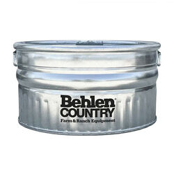 Behlen Country Shallow Round Utility Tank with Handles