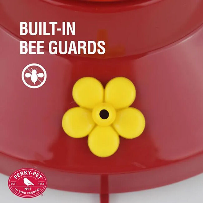 Perky-Pet Pinch-Waist Glass Hummingbird Feeder image number null