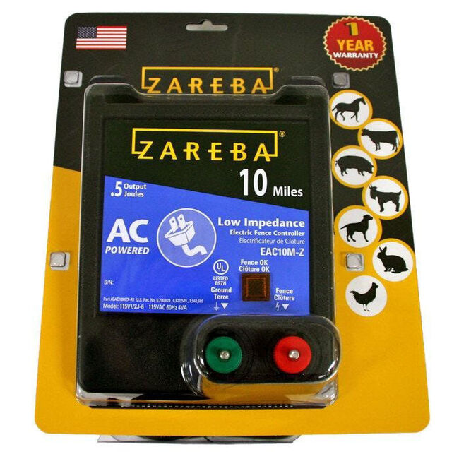 Zareba 10 Mile AC Low Impedance Charger image number null