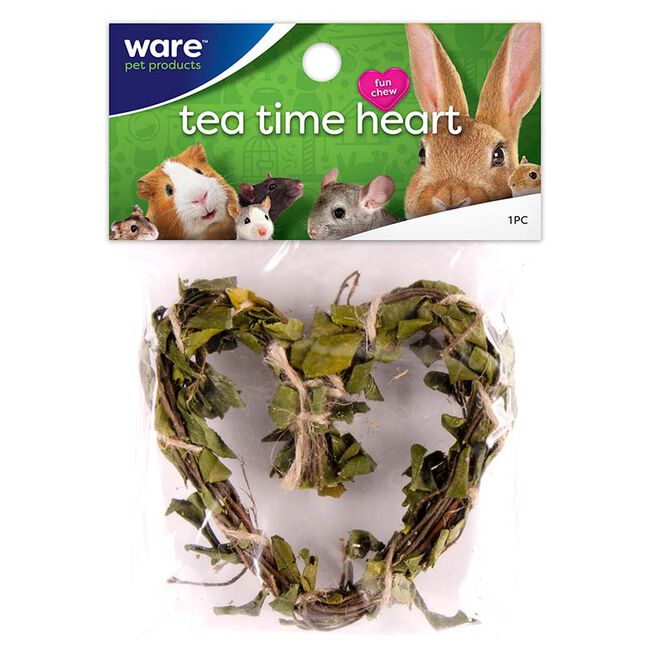 Ware Pet Products Tea Time Heart Chew image number null