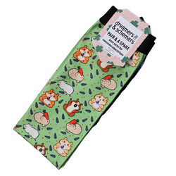 Dreamers & Schemers Kids' Boot Socks - Pair and a Spare - Hamster