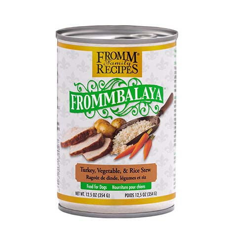 Fromm Frommbalaya Dog Food Turkey Vegetable Rice Stew 12.5