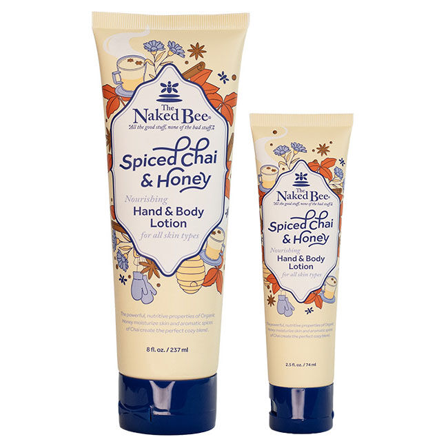 The Naked Bee Hand & Body Lotion - Spiced Chai & Honey image number null