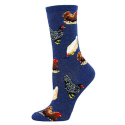 Kelley and Company Adult Crew Socks - Mother Hen
